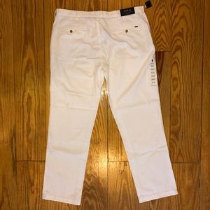 Polo Ralph Lauren White Chino Classic Fit Pants